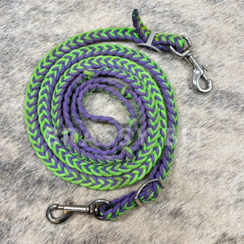 Adjustable Barrel Racing Reins